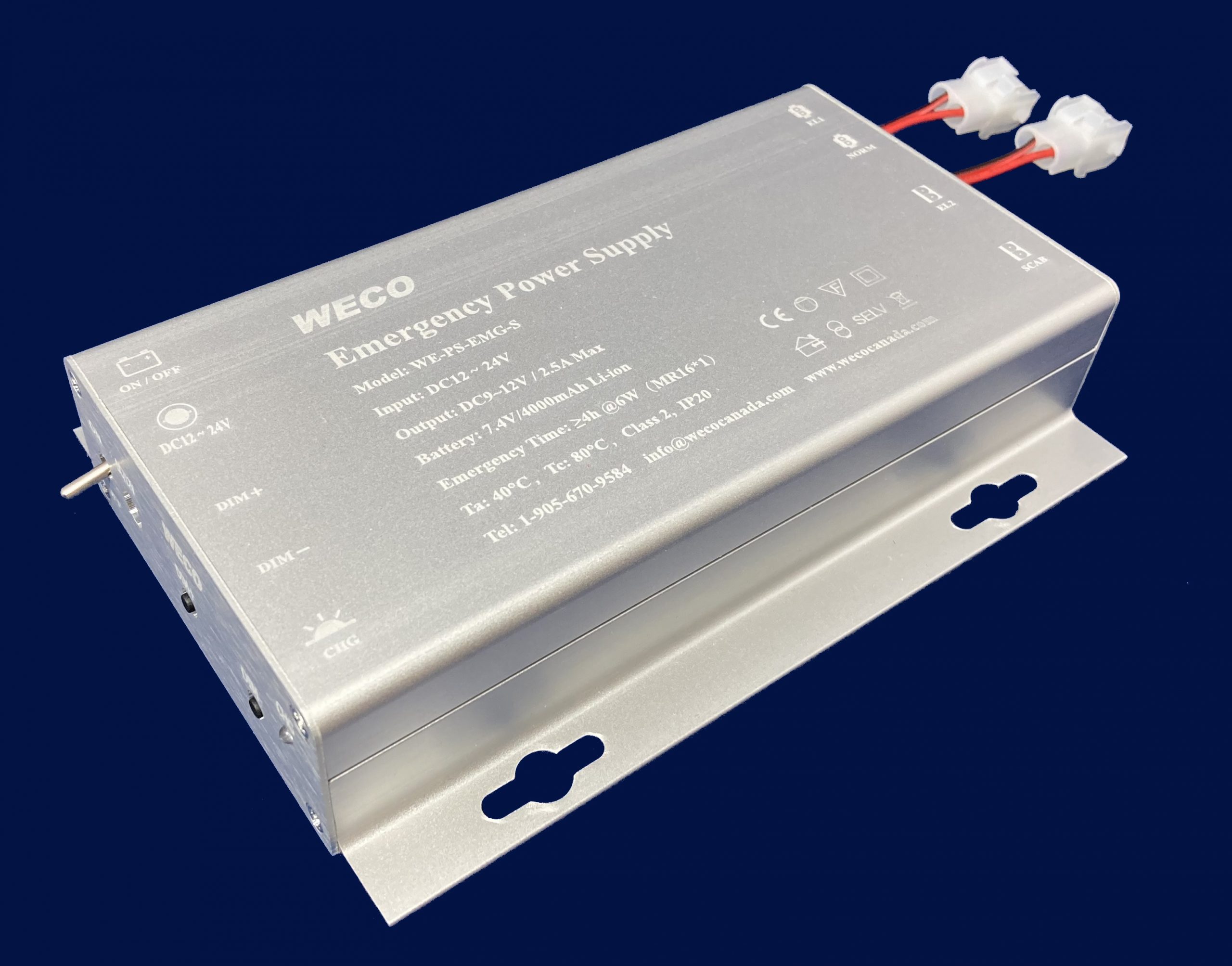 WECO Emergency Power Supply